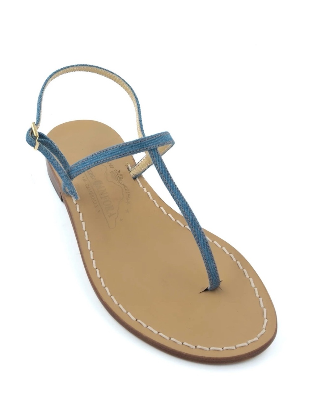 Canfora Gail Denim & Leather Sandals